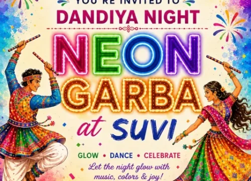 Neon Garba at Suvi